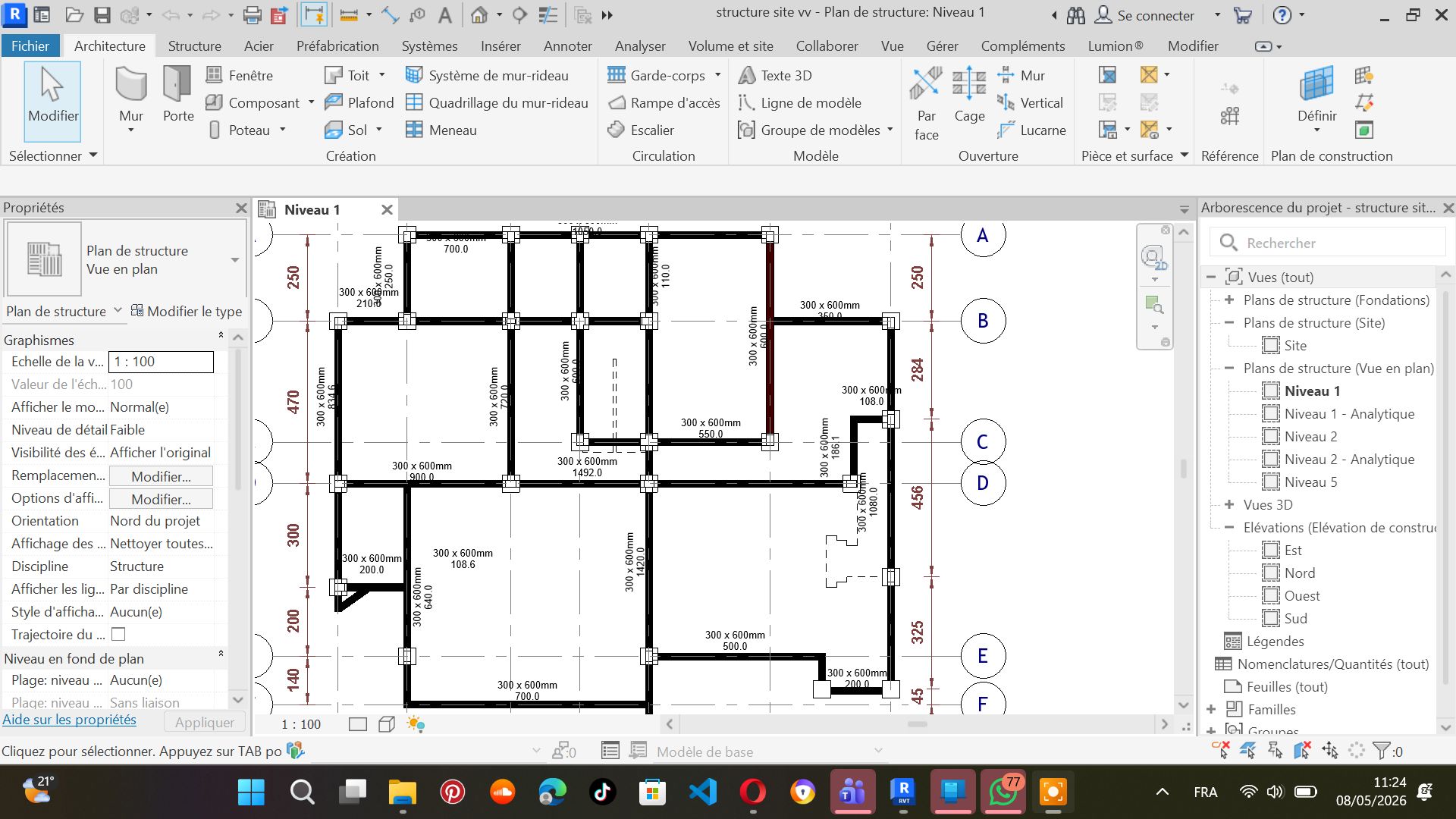 PLAN DE STRUCTURE